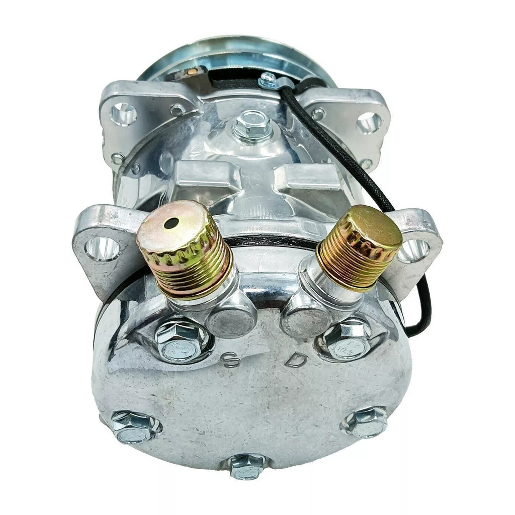 12V SD5H09 A/C Compressor 345-4547 for CAT 259D 279D 289D 299D 257D 277D 287D