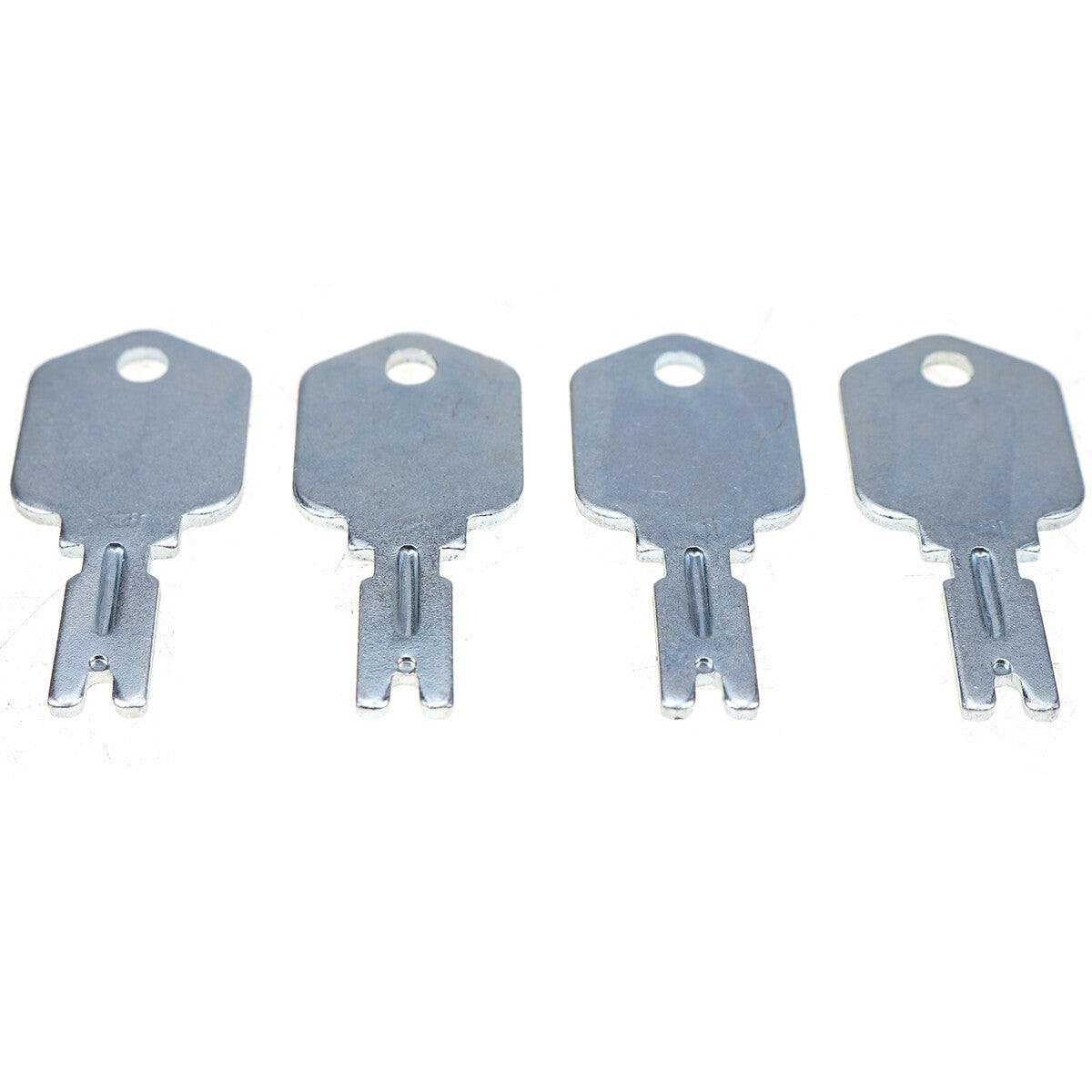4Pcs for Clark Crown Gradall Gehl Hyster Komatsu Yale #166 Forklift Ignition Key
