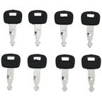 8X Ignition Key RC411-53933 459A for Kubota SVL75 KX018 KX41-3 U35 L45 M59 SSV65