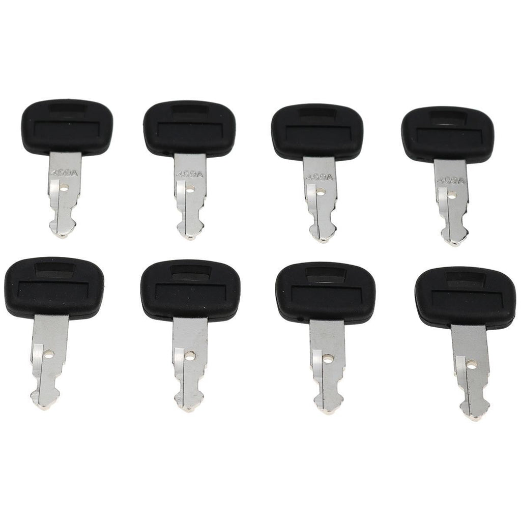 8X Ignition Key RC411-53933 459A for Kubota SVL75 KX018 KX41-3 U35 L45 M59 SSV65