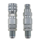 12 JIC Flat Face Hydraulic Quick Connect Coupler for Bobcat 7753 773 863 873 963