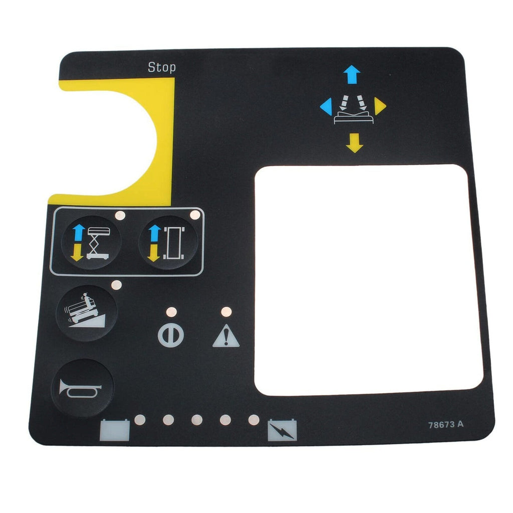 78673 78673GT Gen 4 Play Control Box Overlay Decal for Genie GS-1530 GS-1930
