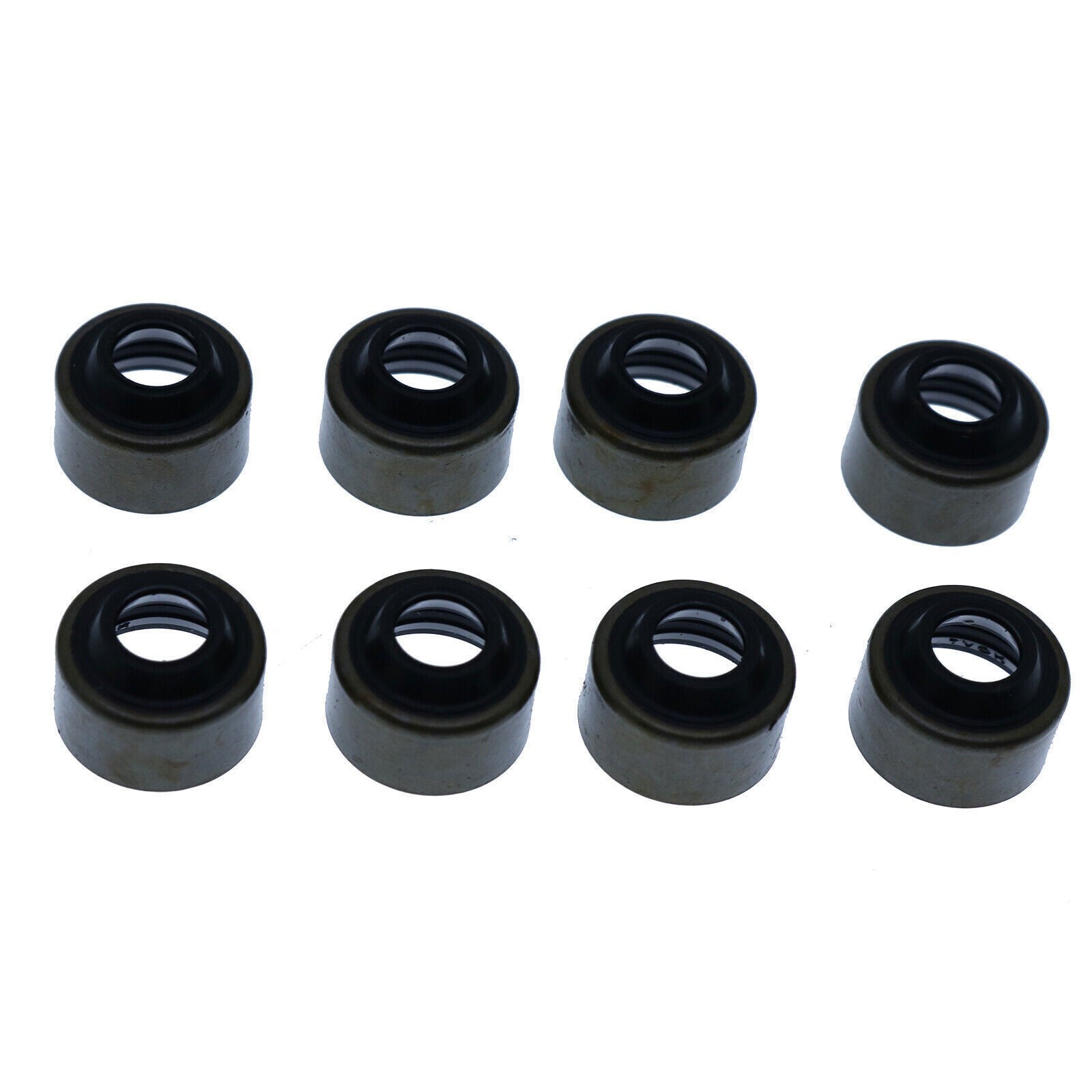 8Pcs Valve Stem Seal Set 1C010-13150 for Kubota Engine V1305 V1505 V3300 V3600
