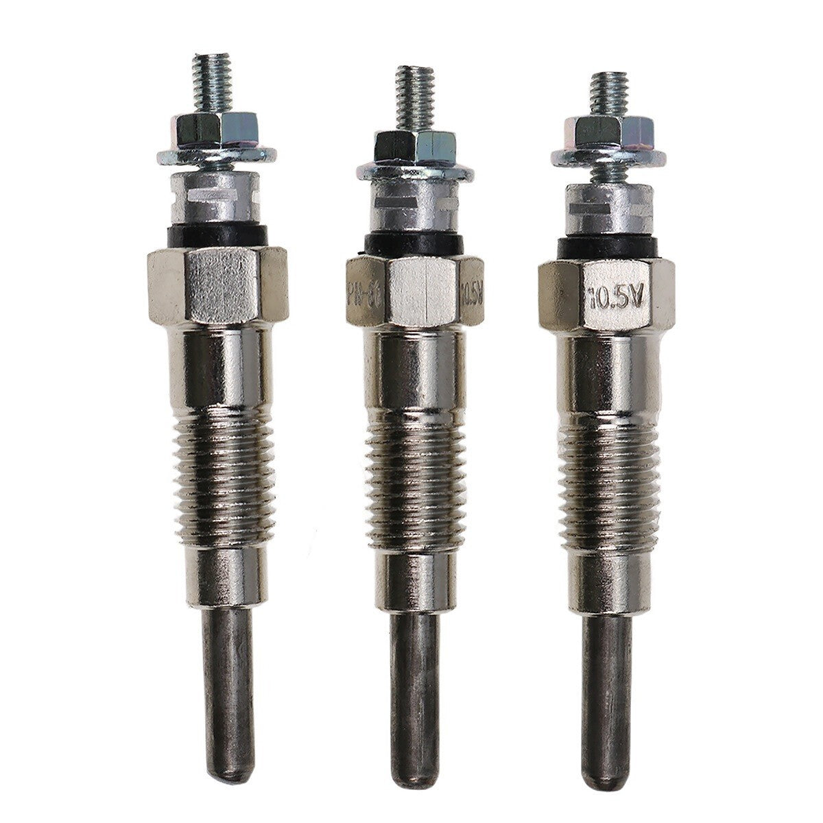 3X Glow Plugs 119717-77800 129155-77801 129155-77800 For Yanmar KE2D KE3A KE3D
