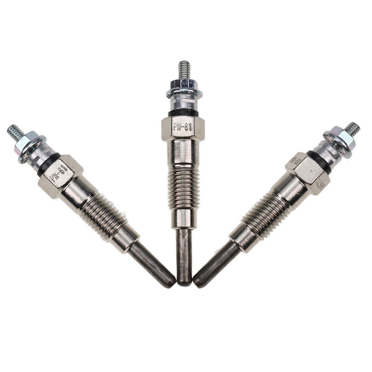 3X Glow Plugs 119717-77800 129155-77801 129155-77800 For Yanmar KE2D KE3A KE3D