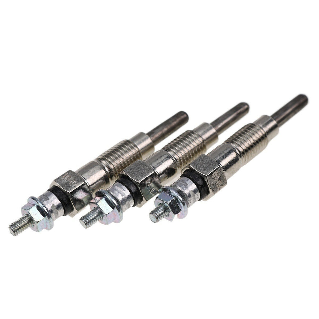 3X Glow Plugs 119717-77800 129155-77801 129155-77800 For Yanmar KE2D KE3A KE3D