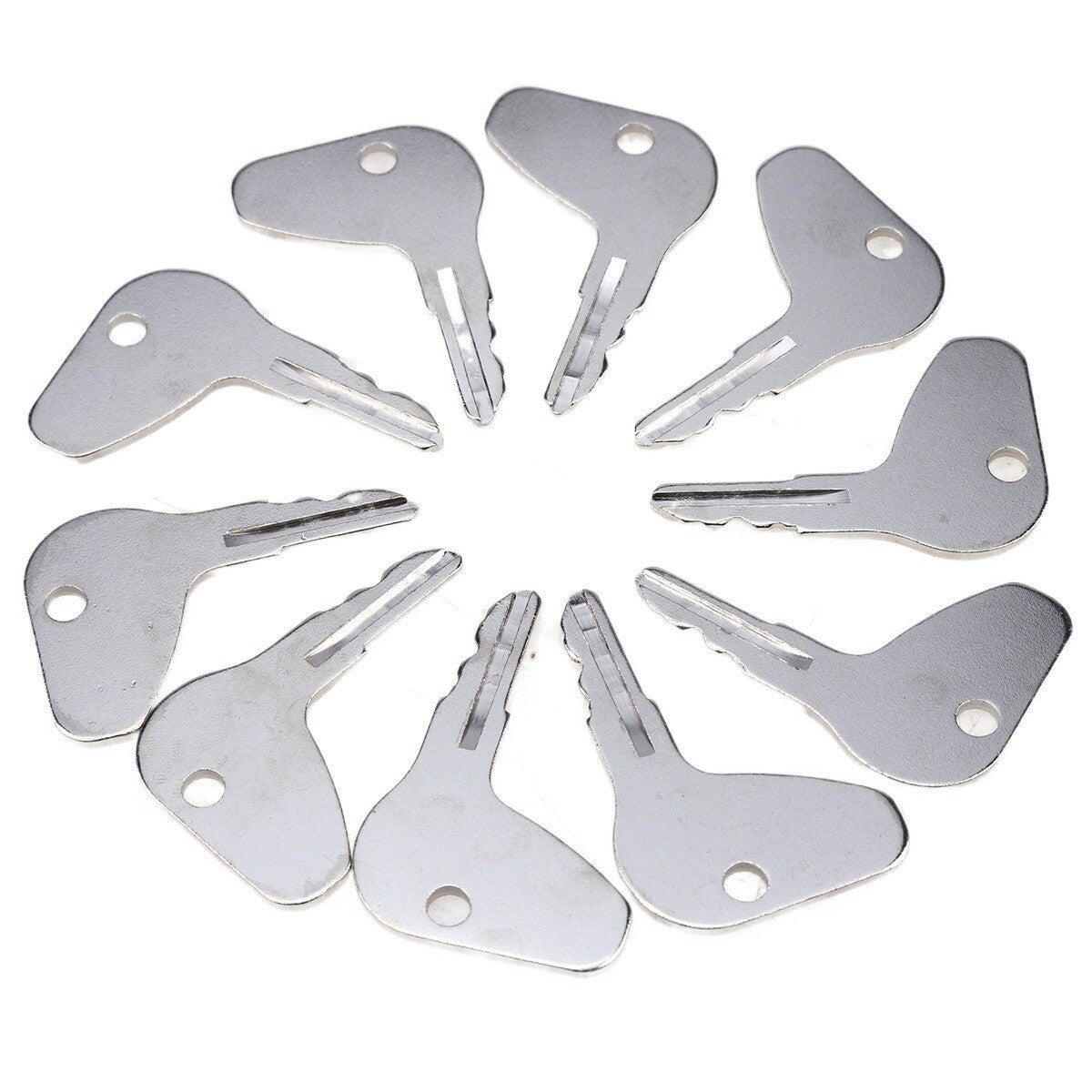 10 Pcs Ignition Key H32412 35260-31852 for Kubota Tractor L G & M Series