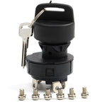 3-Position Ignition Switch B01-02-0118 w/key for Biljax Haulotte