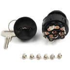 3-Position Ignition Switch B01-02-0118 w/key for Biljax Haulotte