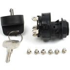 3-Position Ignition Switch B01-02-0118 w/key for Biljax Haulotte