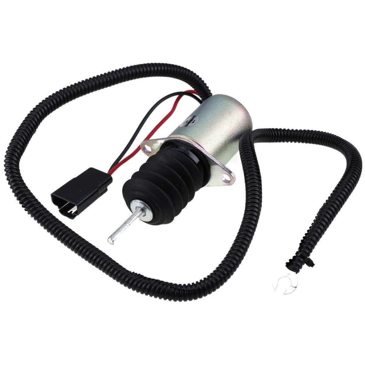 Shut Off Solenoid AM124377 for John Deere 375 675 675B 3375 4475 4475 6675 7775