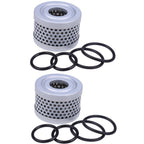 2X Oil Filter 3582069 for Volvo HS25A HS45A HS45AE HS63A-A HS63IV-A HS80AE