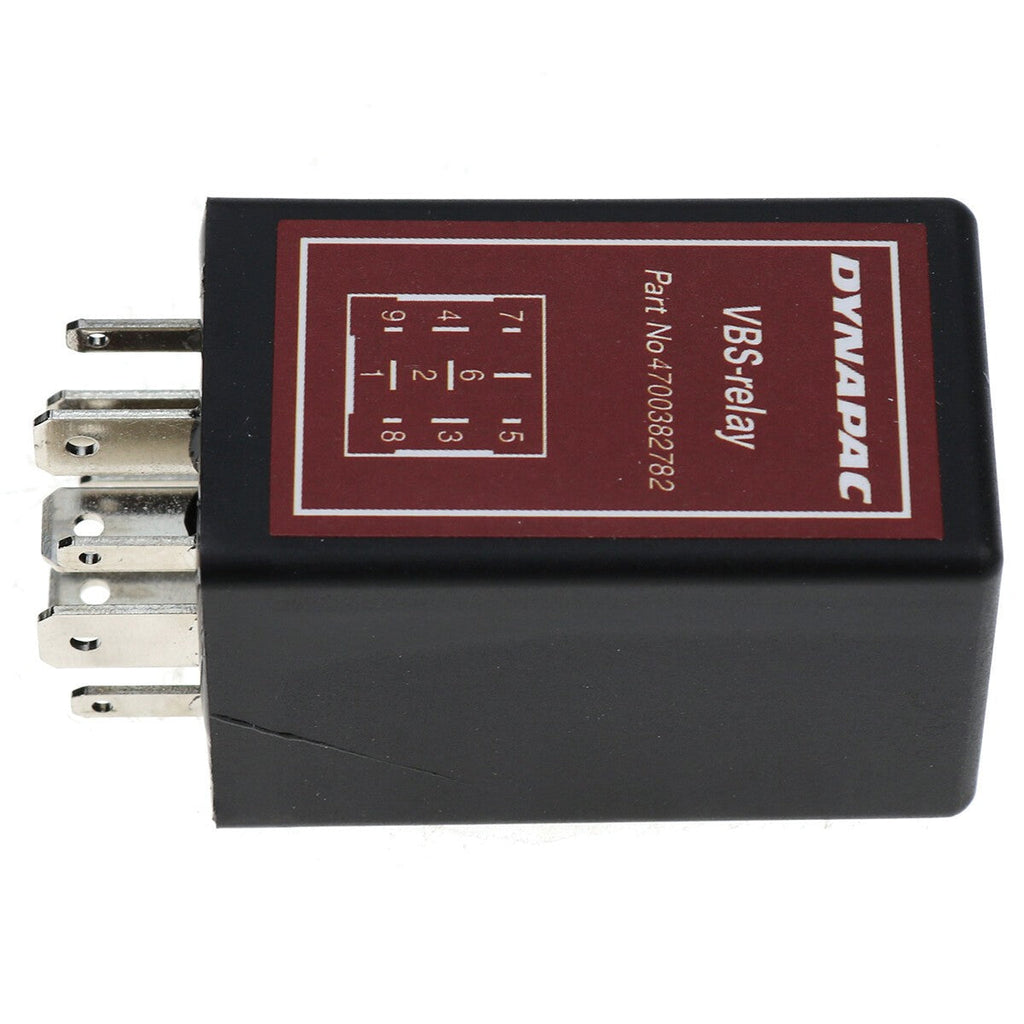 VBS Relay 382782 4700382782 for Dynapac CA152 CA251 CC102 CC232 CC412 CC422