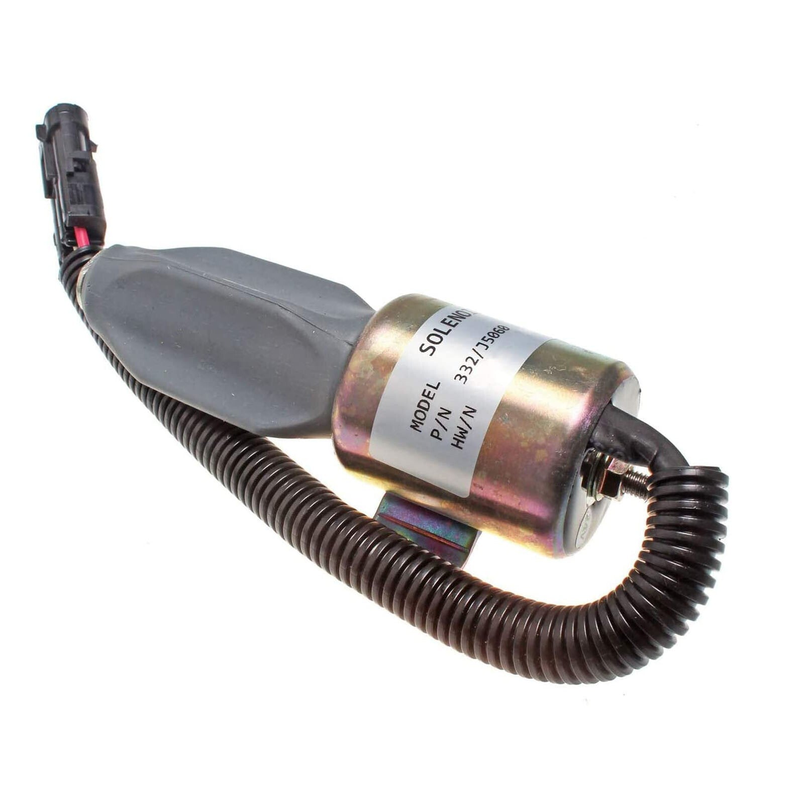 24V Shut Down Solenoid 332/J5060 716/30091 for JCB JS115 JS130 JS160 JS180 JS240