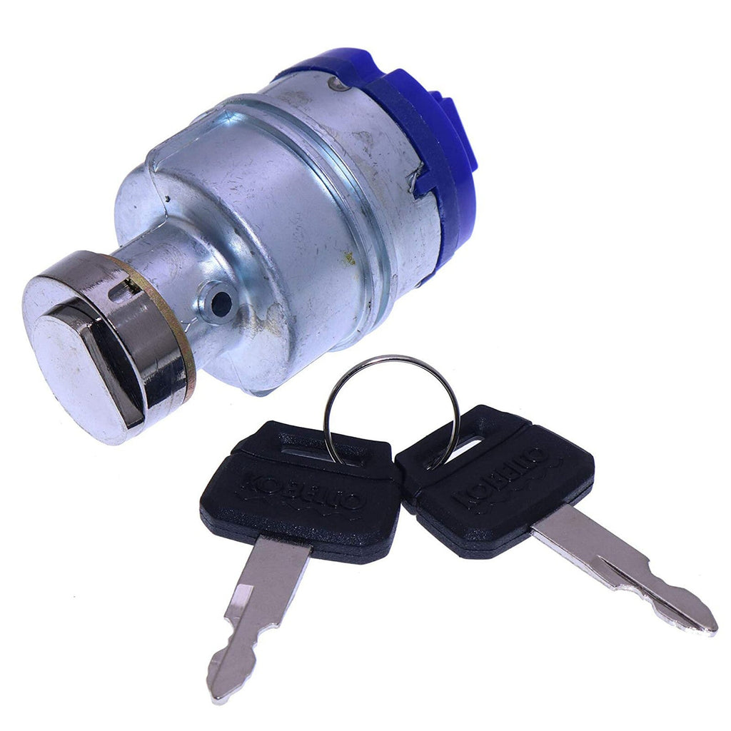 Ignition Switch w/2 Keys YN50500026F1 for Kobelco SK200-8 SK210-8 SK210LC-8