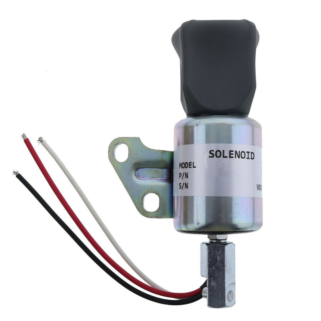 12V Fuel Shut Down Solenoid SKY139321 139321 for Kubota Engine D722 D902