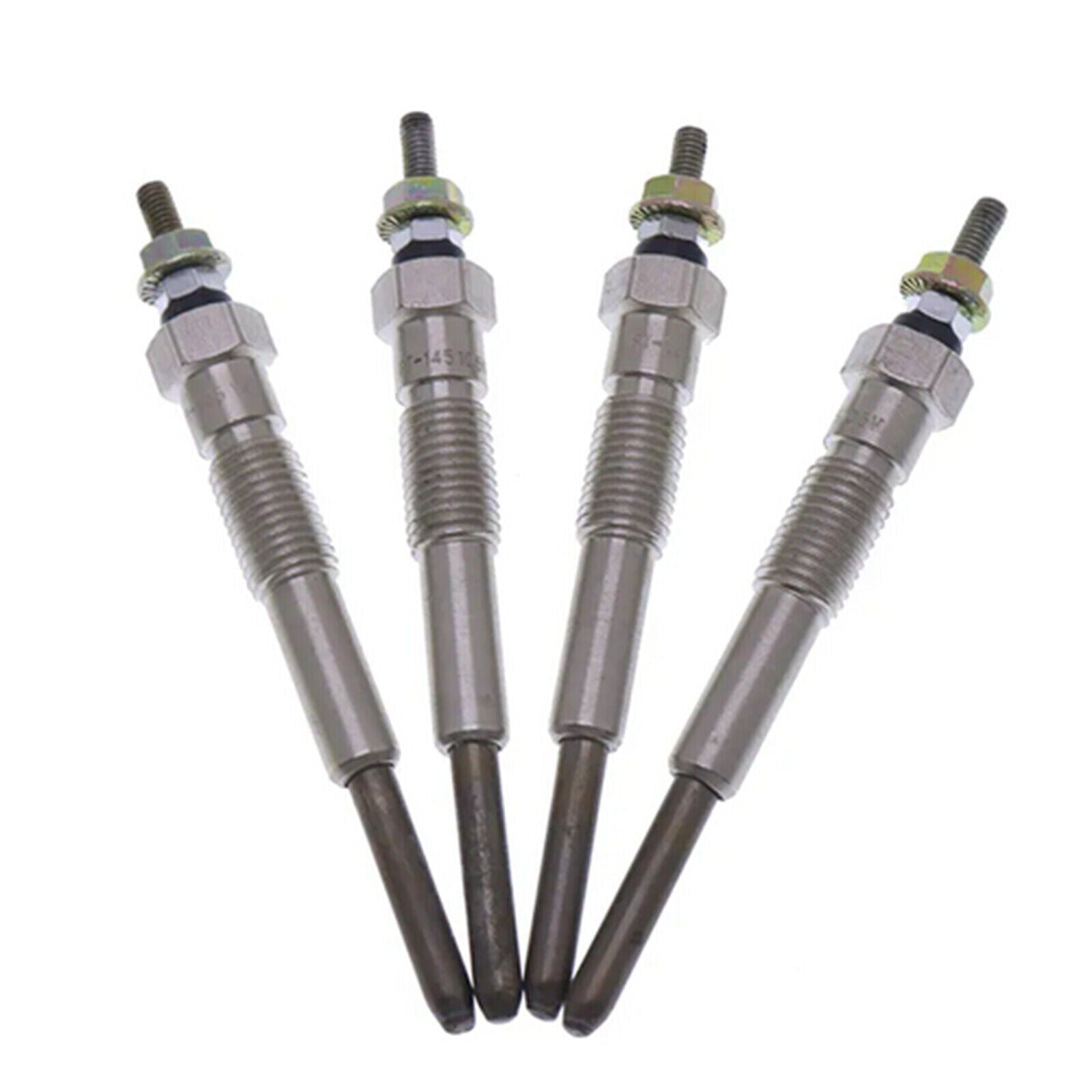 4Pcs Plug Glow 12V 600-815-2761 600-815-1340 for Komatsu Engine 4D95 4D95S