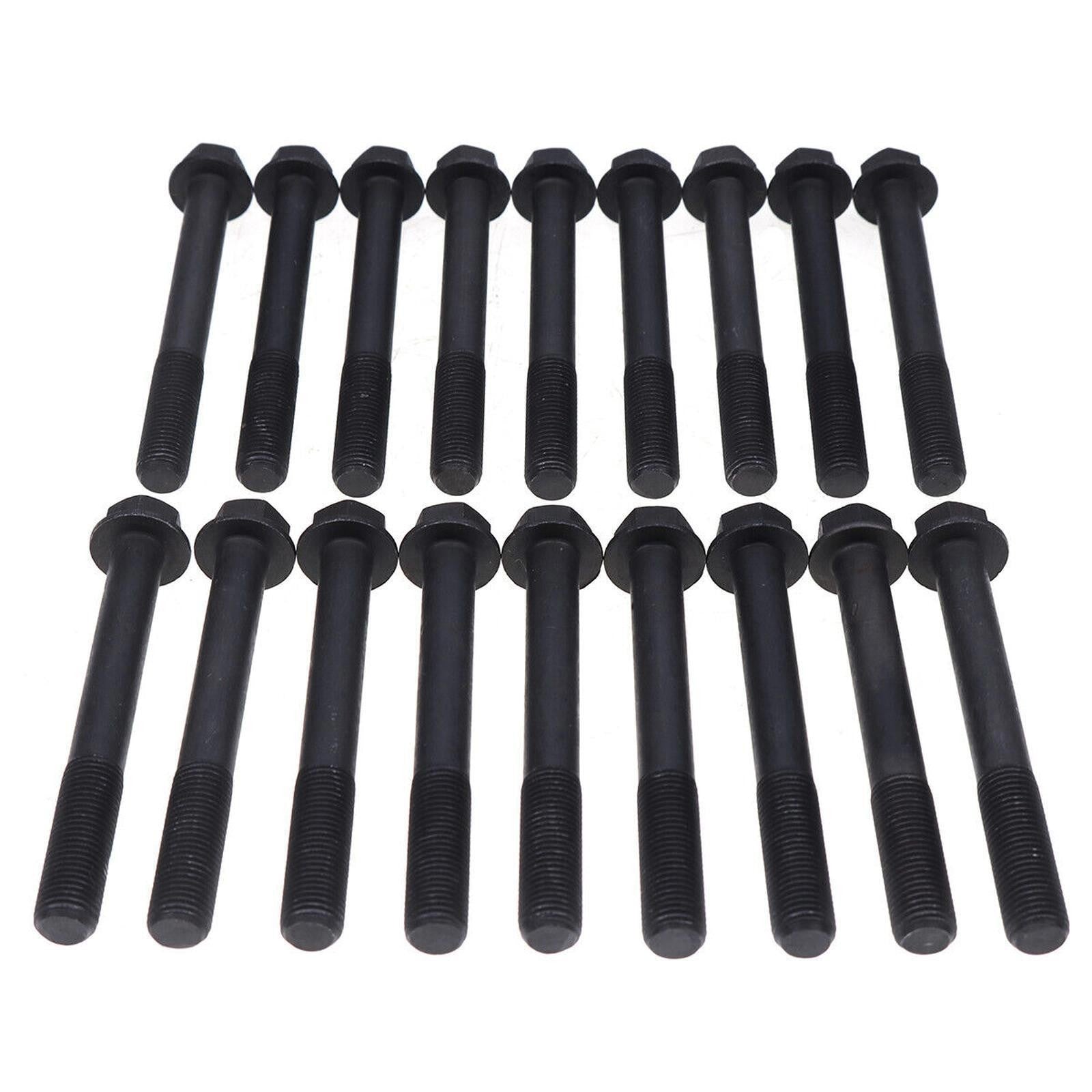 18X Cylinder Head Bolt 6655158 for Bobcat 645 743 751 753 763 773 7753 S130 S150