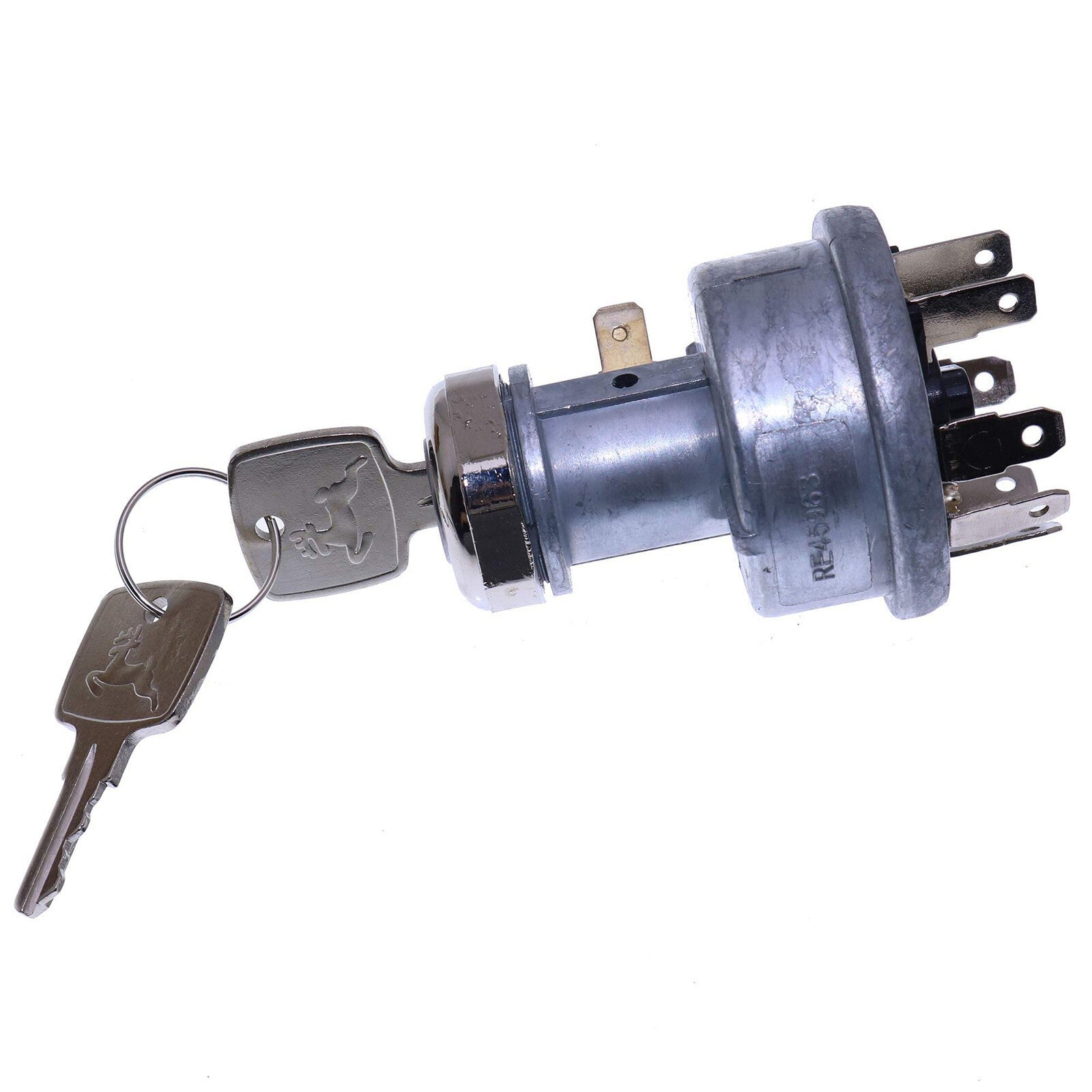 Ignition Switch w/Keys RE45963 for John Deere 5105 5200 5205 5210 5220 5300 5310