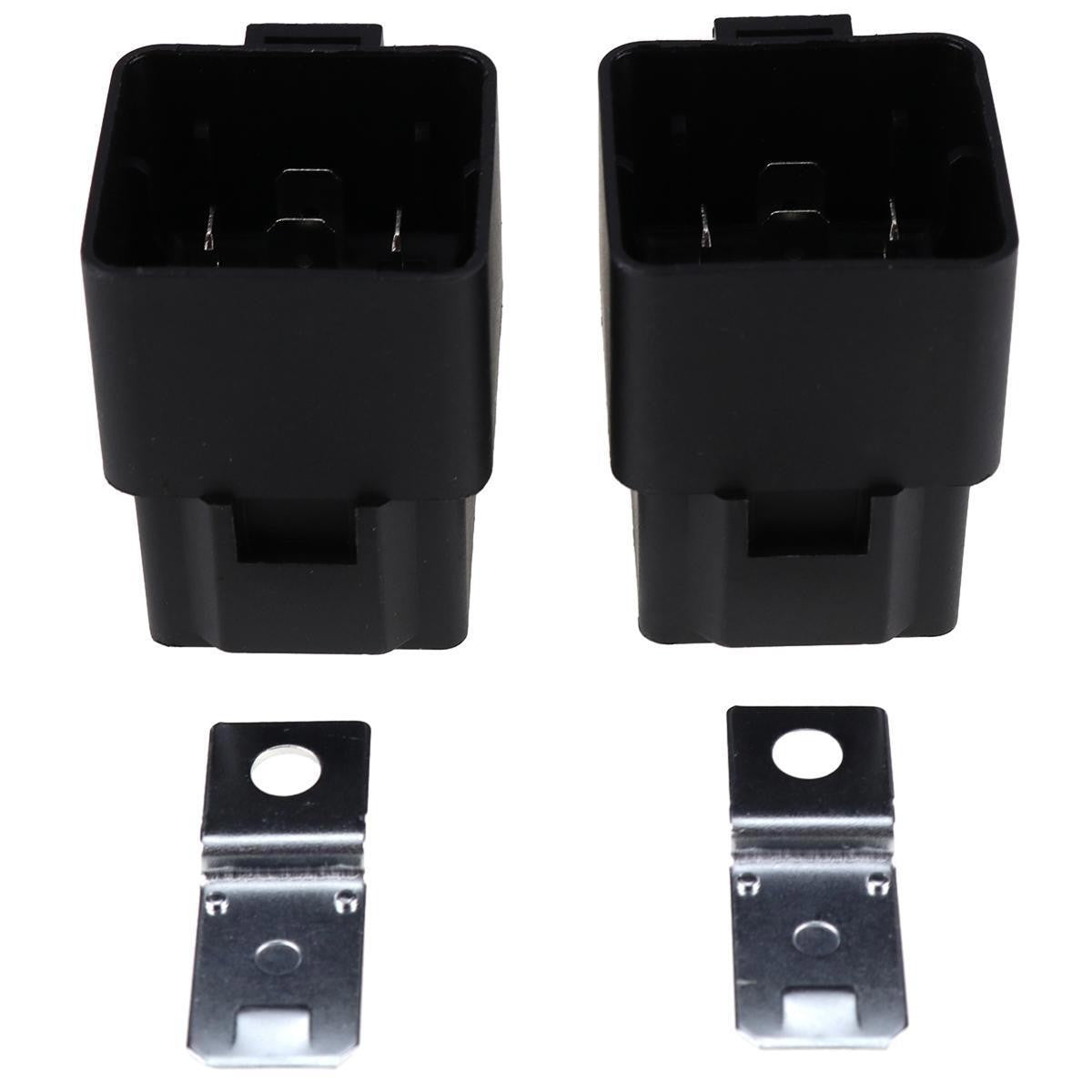 2PCS 12V 40A Relay VF4-55F11-S01 for John Deere 130 170 175 180 185 316 318 420