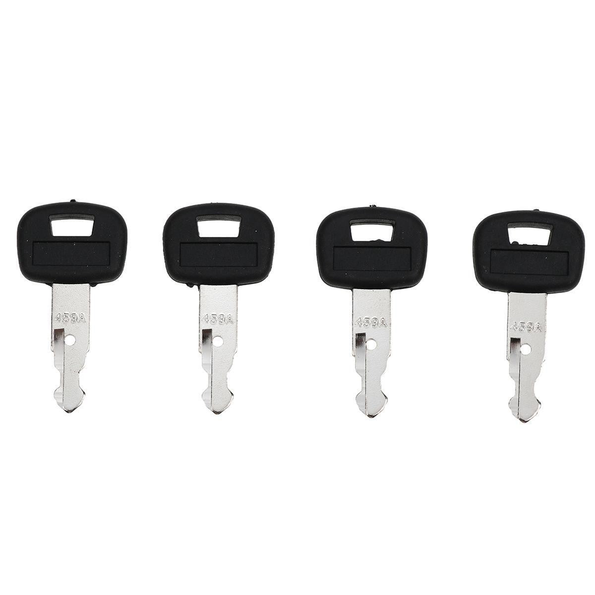 4X Ignition Key RC411-53933 459A for Kubota SVL75 KX018 KX41-3 U35 L45 M59 SSV65