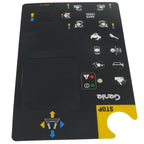 Platform Control Panel Decal 82417GT forGenie GS-2668 RT GS-3384 GS-3390 GS-4390