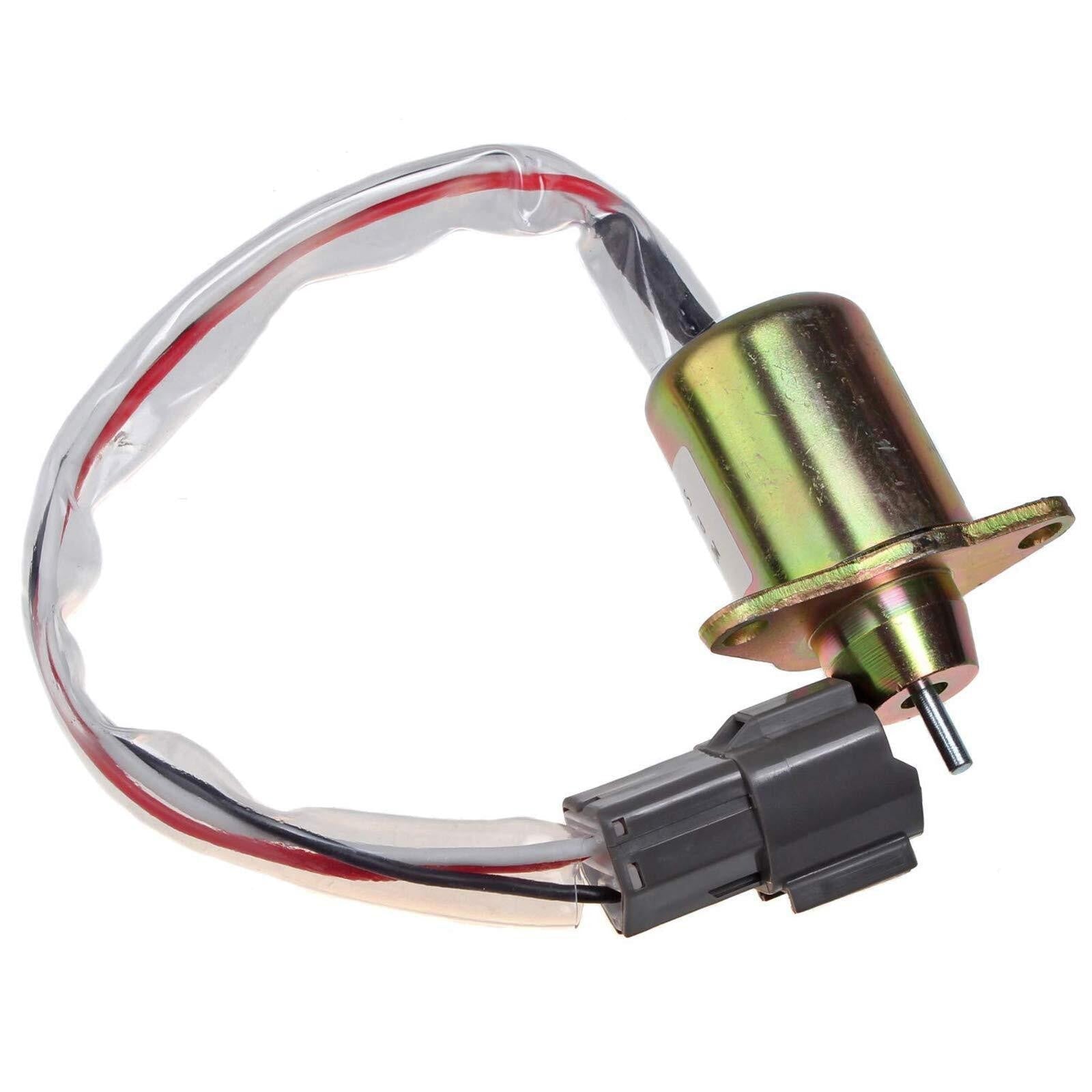 Fuel Shut Off Solenoid 129612-77940 for Yanmar 3TNV88-BPTB2 TB235 Doosan DH80