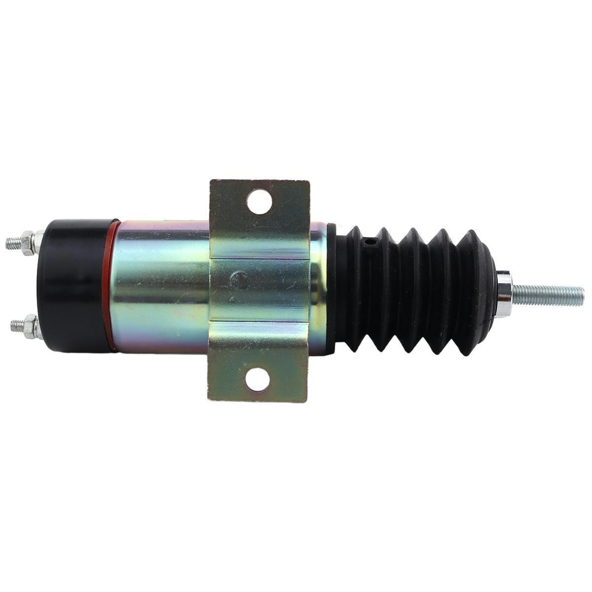 2 Terminals 12V Dual Coil Pull Solenoid D610-B1V12 for Kubota D905 Engine
