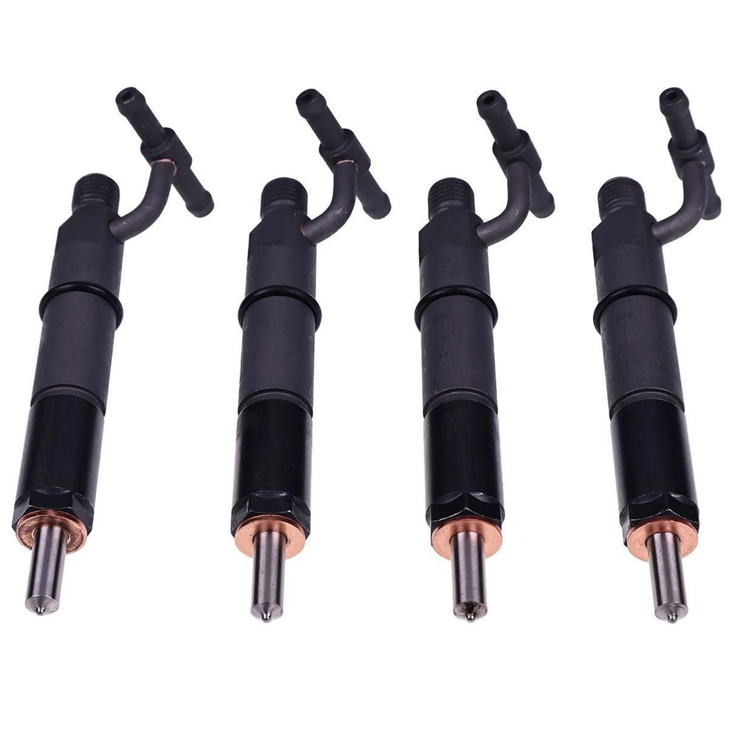 4Pcs Fuel Injector 6204-11-3101 for Komatsu 4D95LE-2D 4D95LE-2A 4D95LE-2B PC60-7