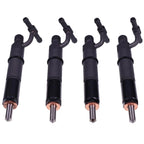 4Pcs Fuel Injector 6204-11-3101 for Komatsu 4D95LE-2D 4D95LE-2A 4D95LE-2B PC60-7