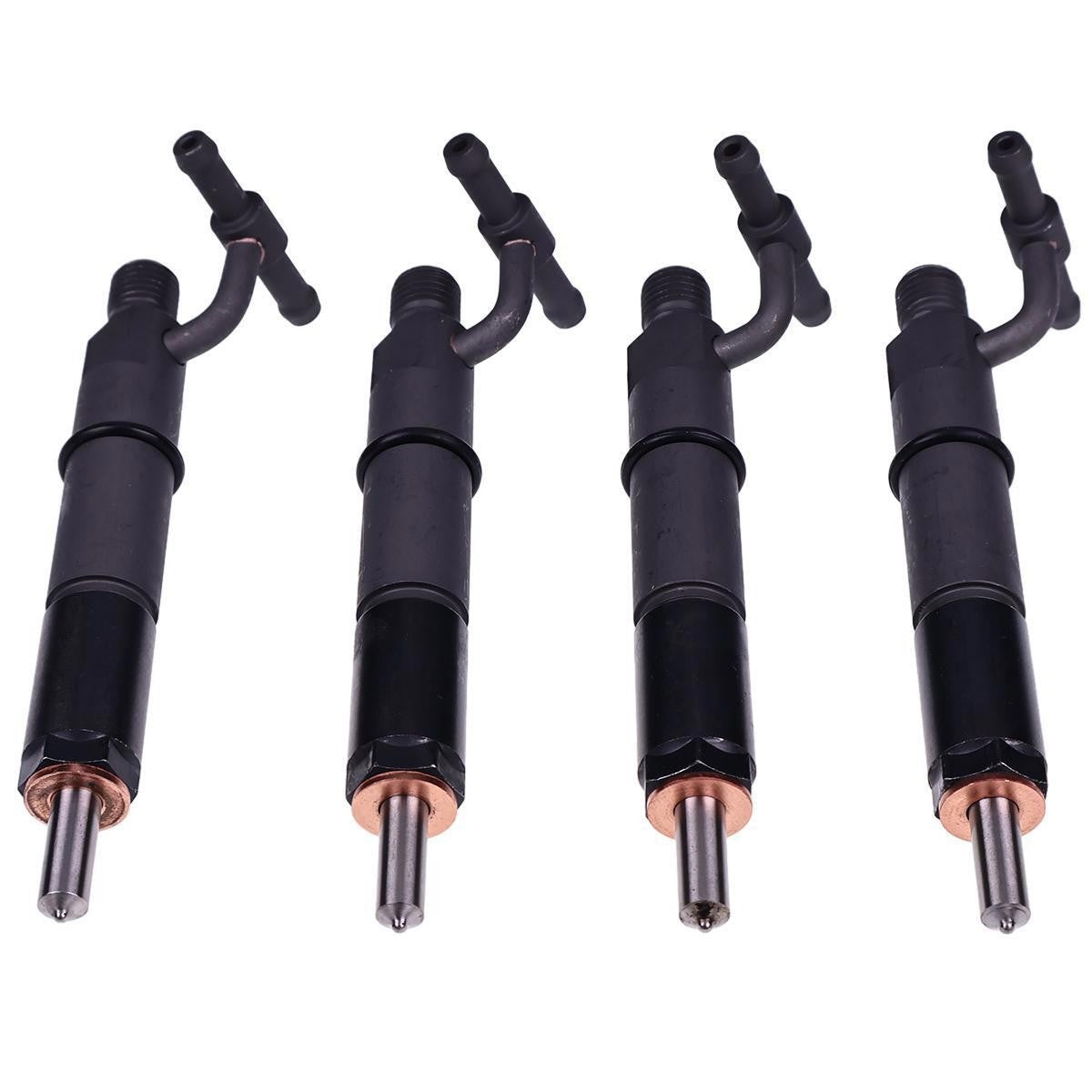 4Pcs Fuel Injector 6204-11-3101 for Komatsu 4D95LE-2D 4D95LE-2A 4D95LE-2B PC60-7