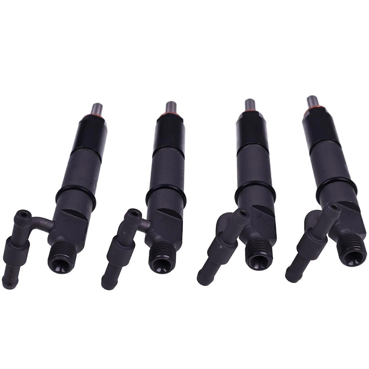 4Pcs Fuel Injector 6204-11-3101 for Komatsu 4D95LE-2D 4D95LE-2A 4D95LE-2B PC60-7