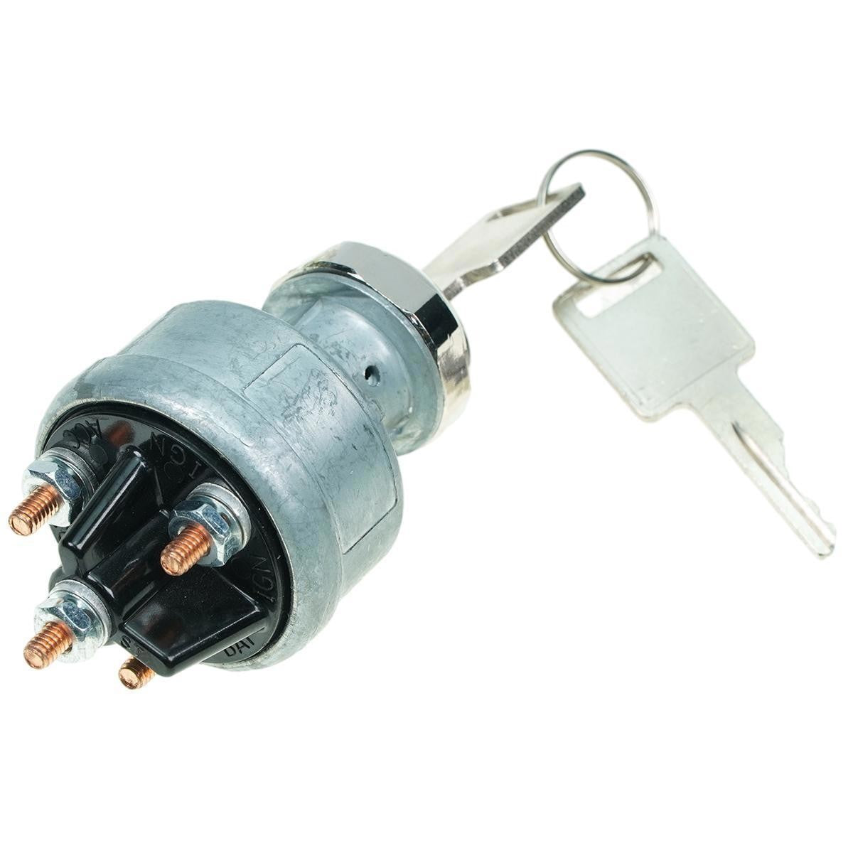 Ignition Switch w/2 Keys 641833 for New Holland C175 C185 C190 L120 L125 L140