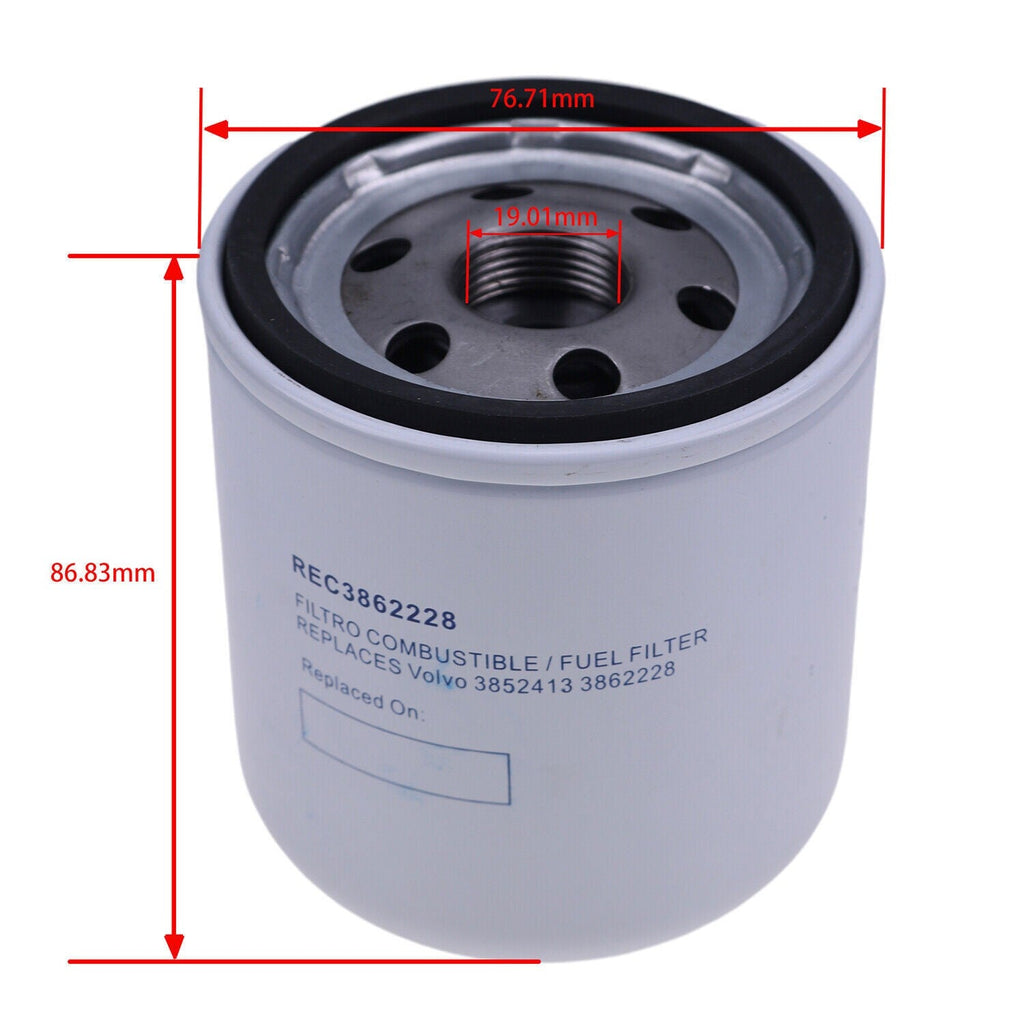 Fuel Filter 777713 5009676 0502906 5011090 for Evinrude Johnson 10 Micron