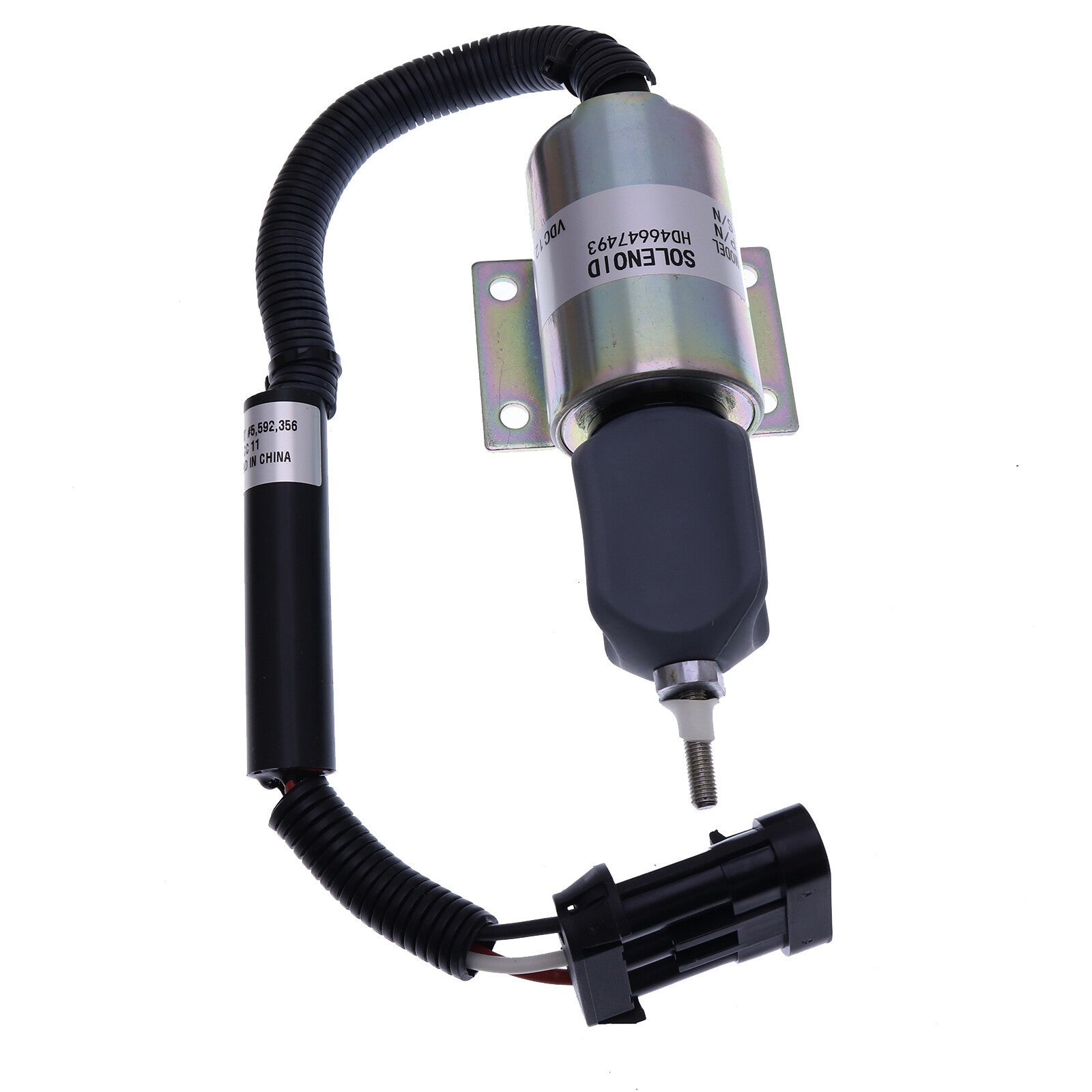 12V Fuel Solenoid 59009134 SA-4532-12 for Ingersoll-Rand DD-130 Compactor B5.9-C