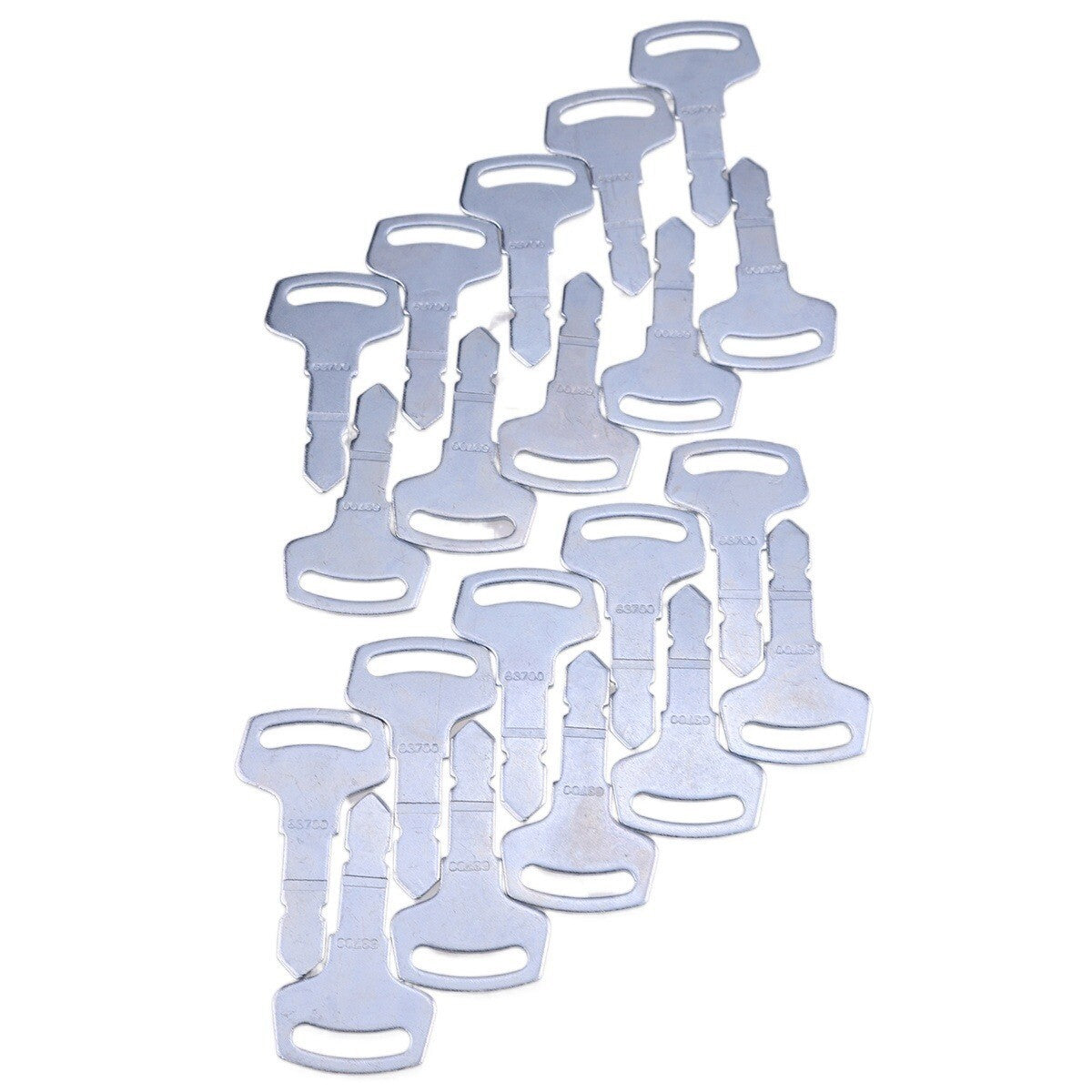 20 PCS Ignition Keys 15248-63700 for Kubota B Series Tractor Case & New Holland