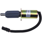12V Fuel Shutoff Solenoid J921978 for CASE Tractor 7110 7120 7130 7140 7150