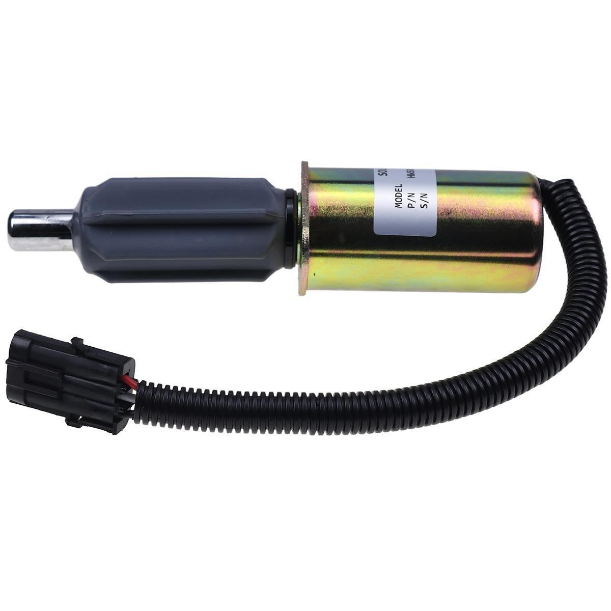 12V Fuel Shutoff Solenoid J921978 for CASE Tractor 7110 7120 7130 7140 7150