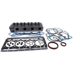 Complete Cylinder Head & Full Gasket Kit for Kubota Engine V1505 V1505-E2B