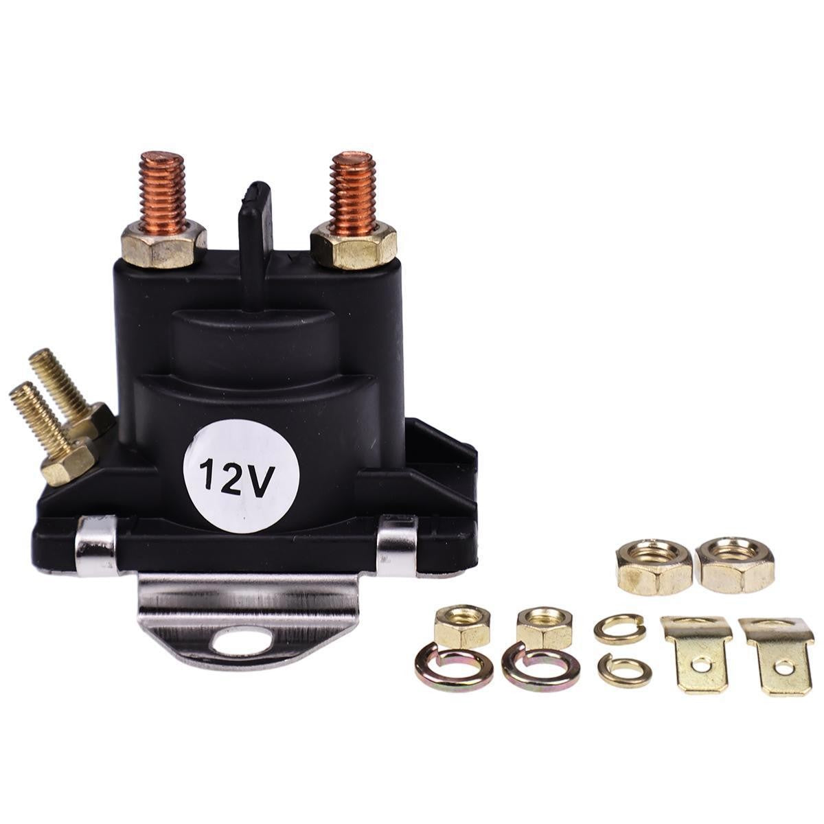 12V 4Terminal Trim Solenoid Relay 18-5816 89-96054 for Mercruiser Sierra Mercury