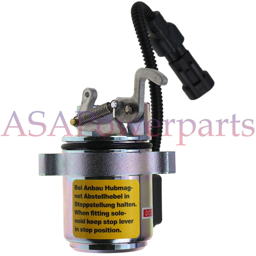 12V Stop Solenoid T114678 for Genie GS-3384 GS-3390 GS-4390 GS-5390 S-100 S-125