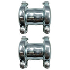 2X 48mm Coupling 4069801 4196259 for John Deere Excavator 220DW 225DLC 495D 590D