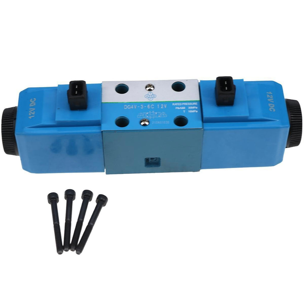 12V Solenoid Valve 25/104700 35/900601 for JCB SS620 PS760 PS720 SS640 2CX 2CXL