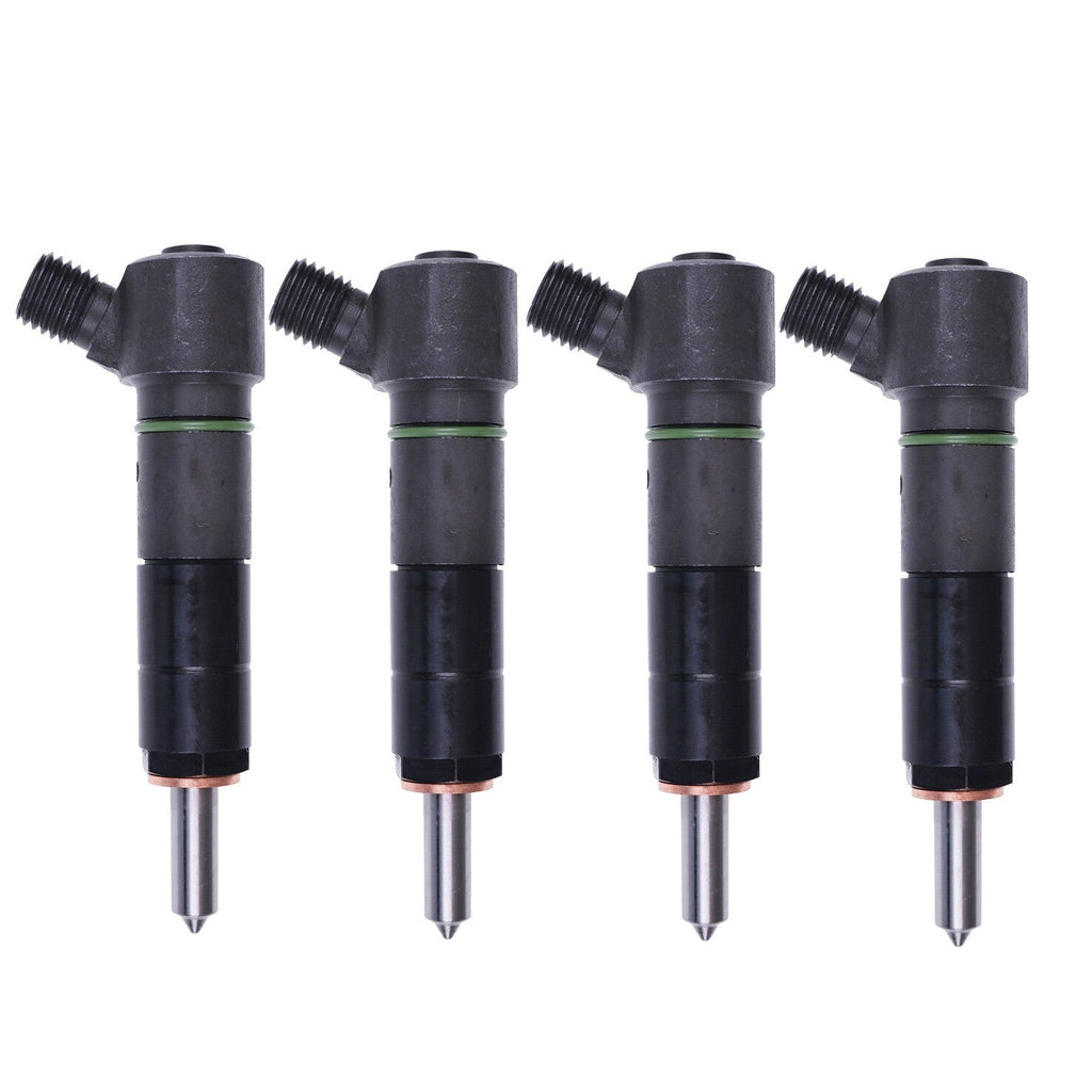 4Pcs Fuel Injector SE501962 RE529390 for John Deere 318D 319D 320D 323D 244J