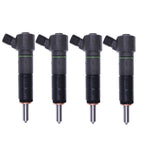 4Pcs Fuel Injector SE501962 RE529390 for John Deere 318D 319D 320D 323D 244J