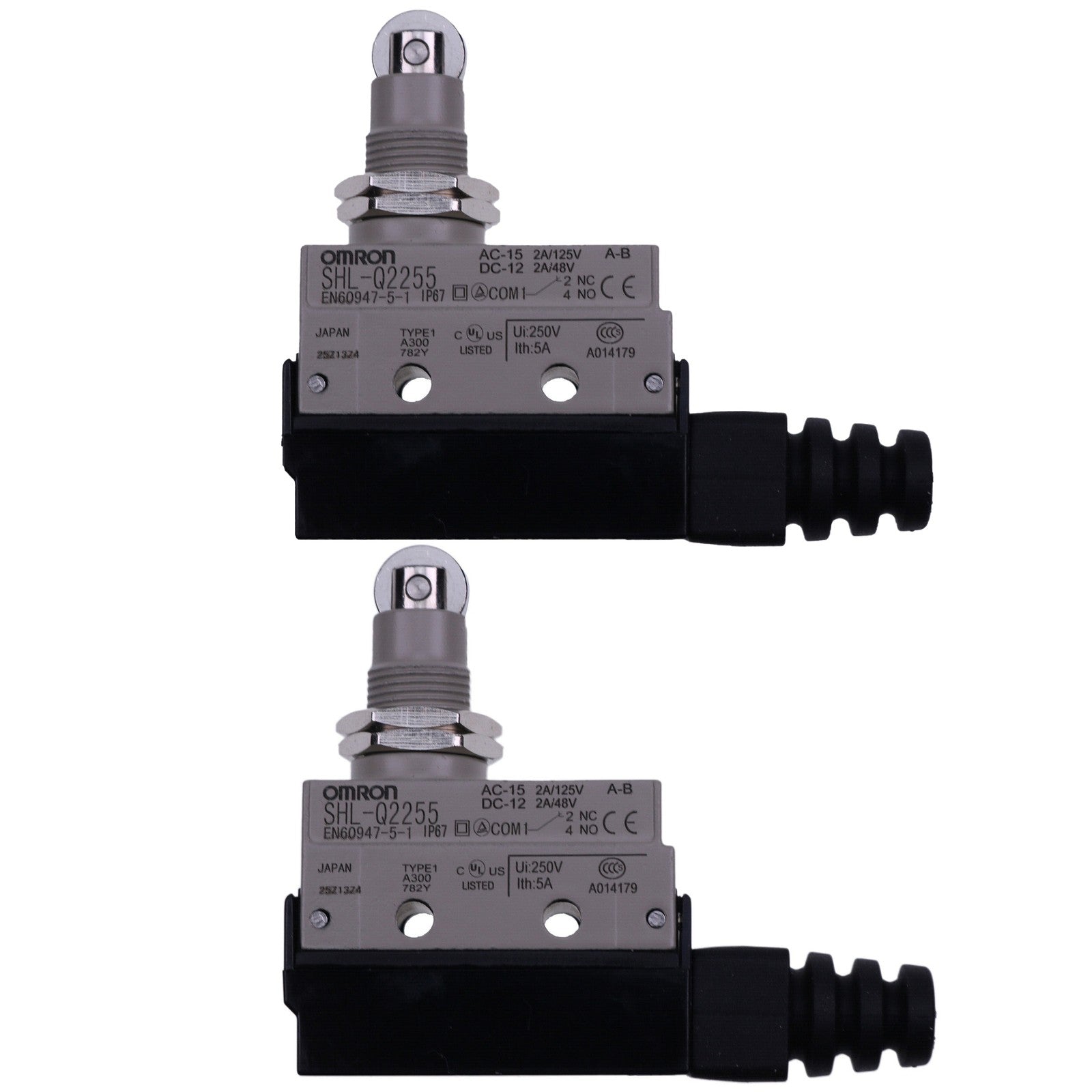 2Pcs Limit Switch SHL-Q2255 SHLQ2255 for Omron