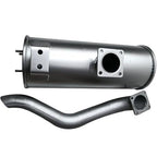 Muffler Silencer for Yanmar Engine 4TNV98 Takeuchi TL130 Excavator