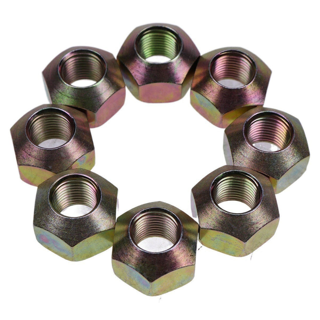 8X Wheel Nut 6564669 for Bobcat 1213 1600 2000 2400 2410 444M 500 520 530 533