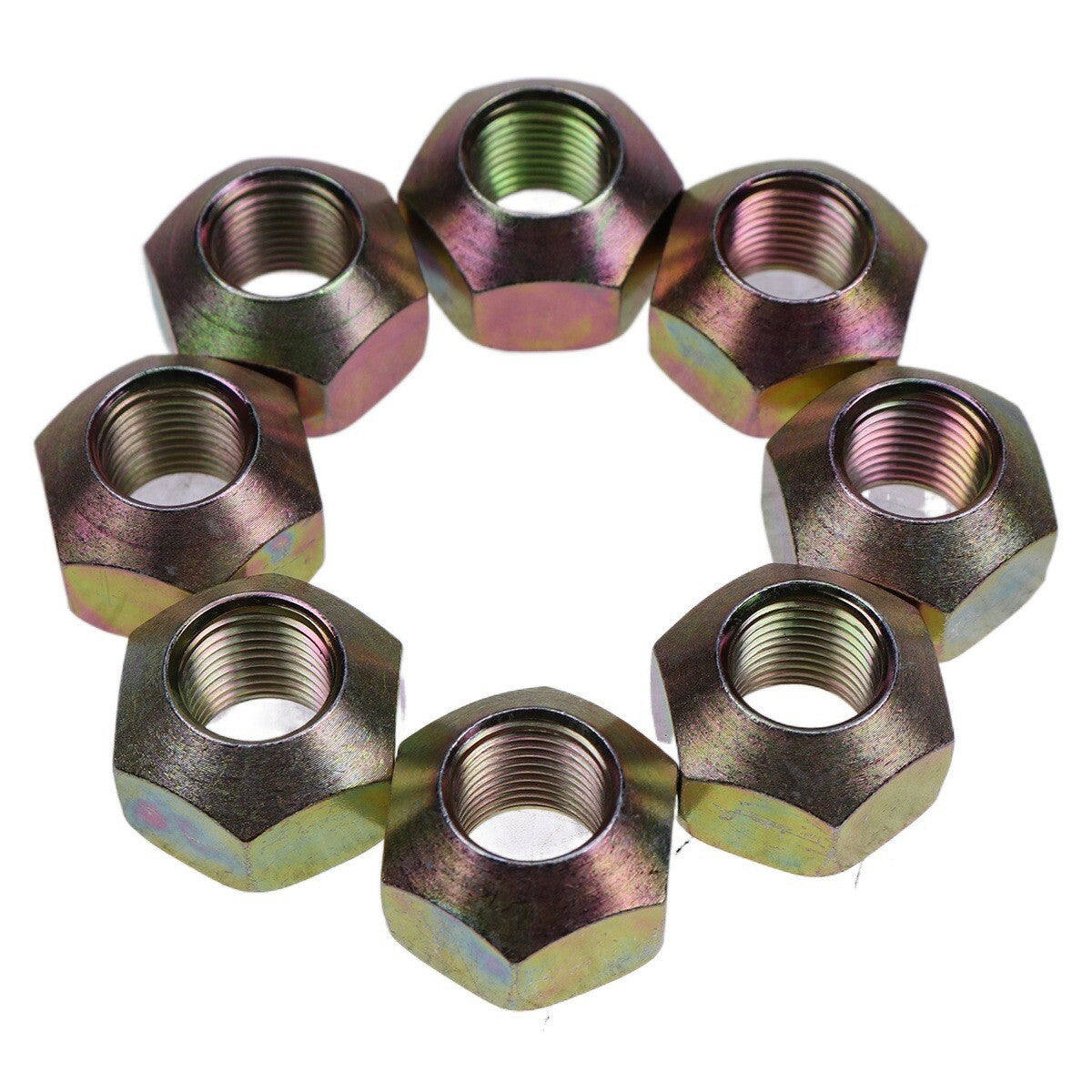 8X Wheel Nut 6564669 for Bobcat 1213 1600 2000 2400 2410 444M 500 520 530 533