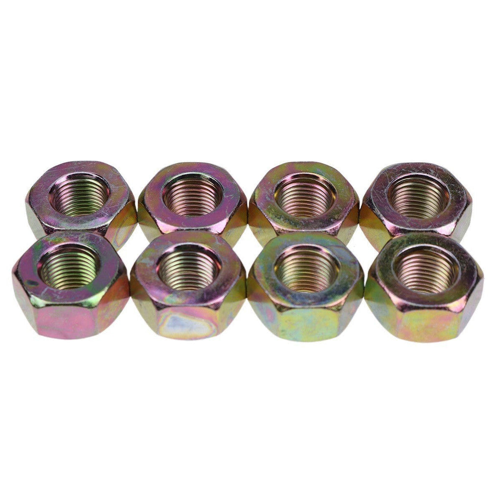 8X Wheel Nut 6564669 for Bobcat 1213 1600 2000 2400 2410 444M 500 520 530 533